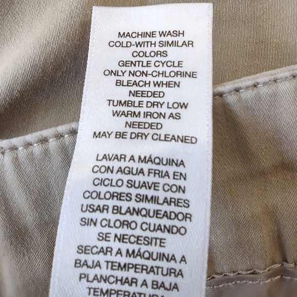 Chico's Tan Pants with Adjustable Hem Size 14 - Picture 10 of 13